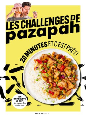 cover image of Les challenges de pazapah--20 minutes et c'est prêt